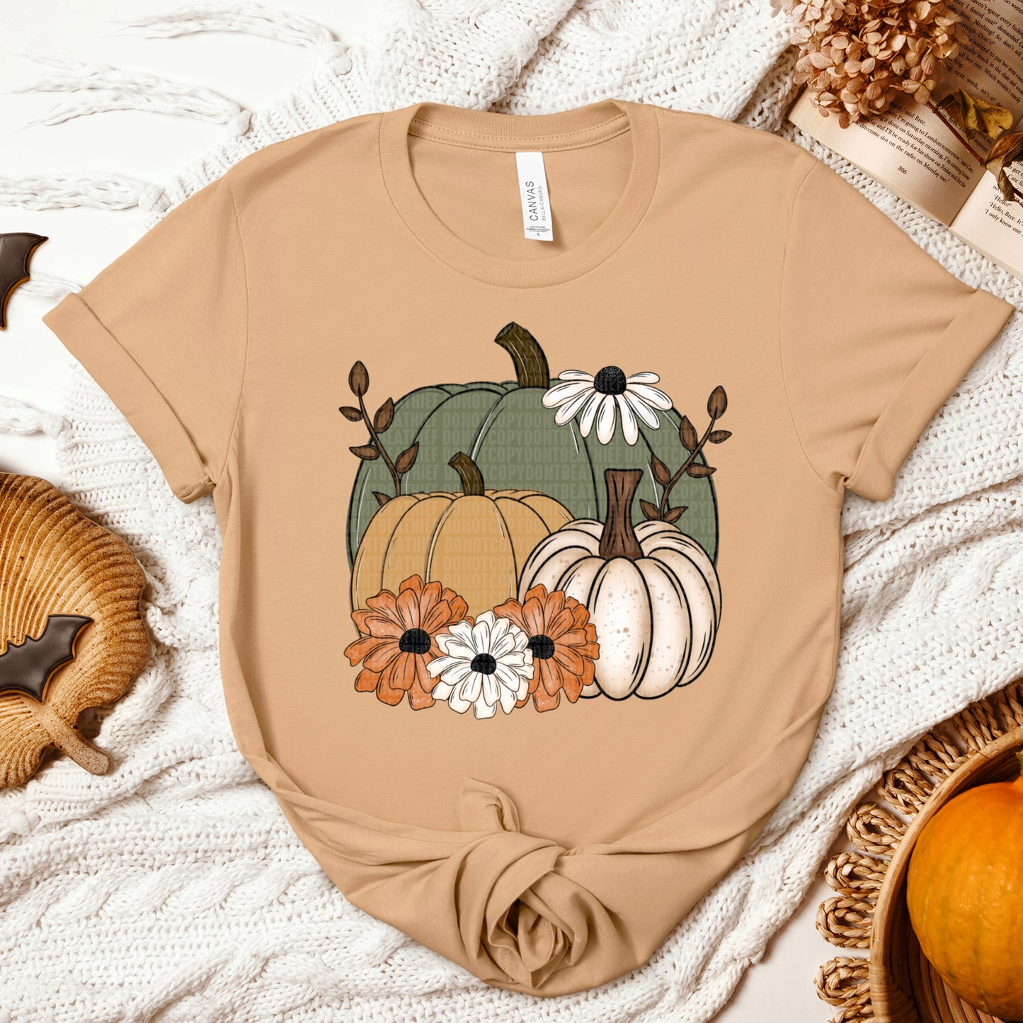 Fall Pumpkin Floral