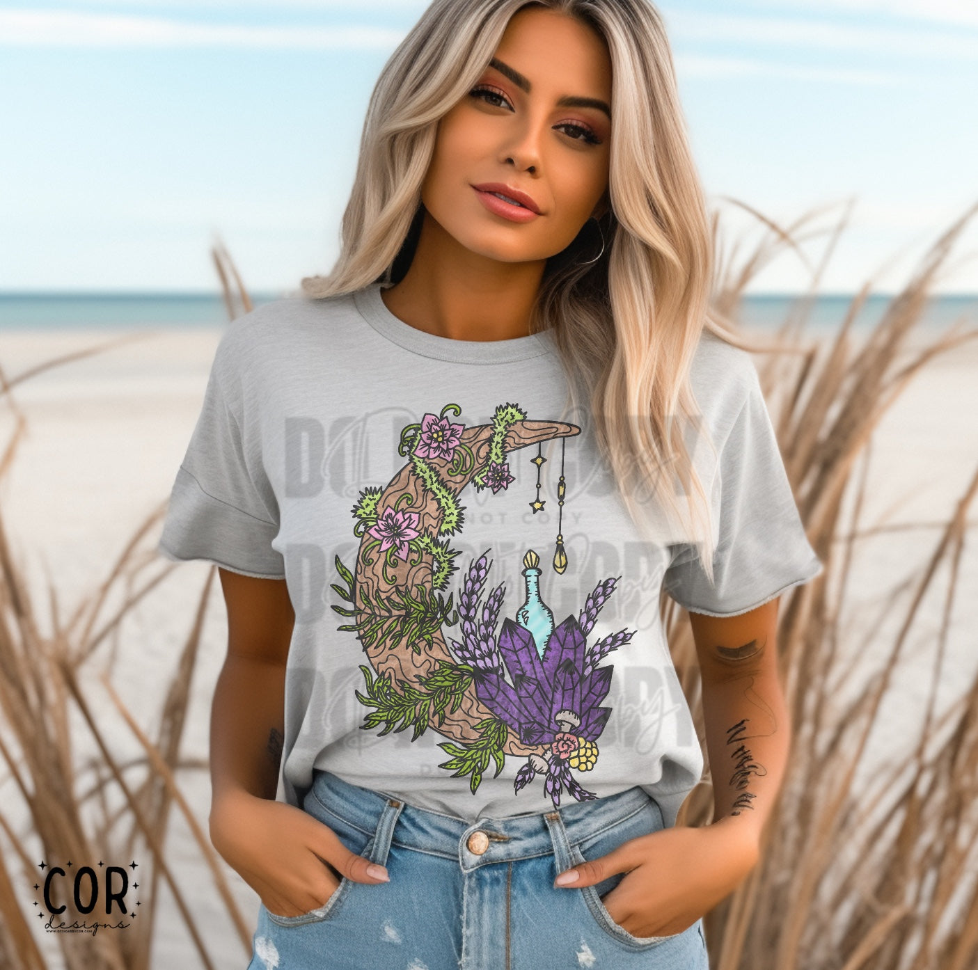 Floral Moon