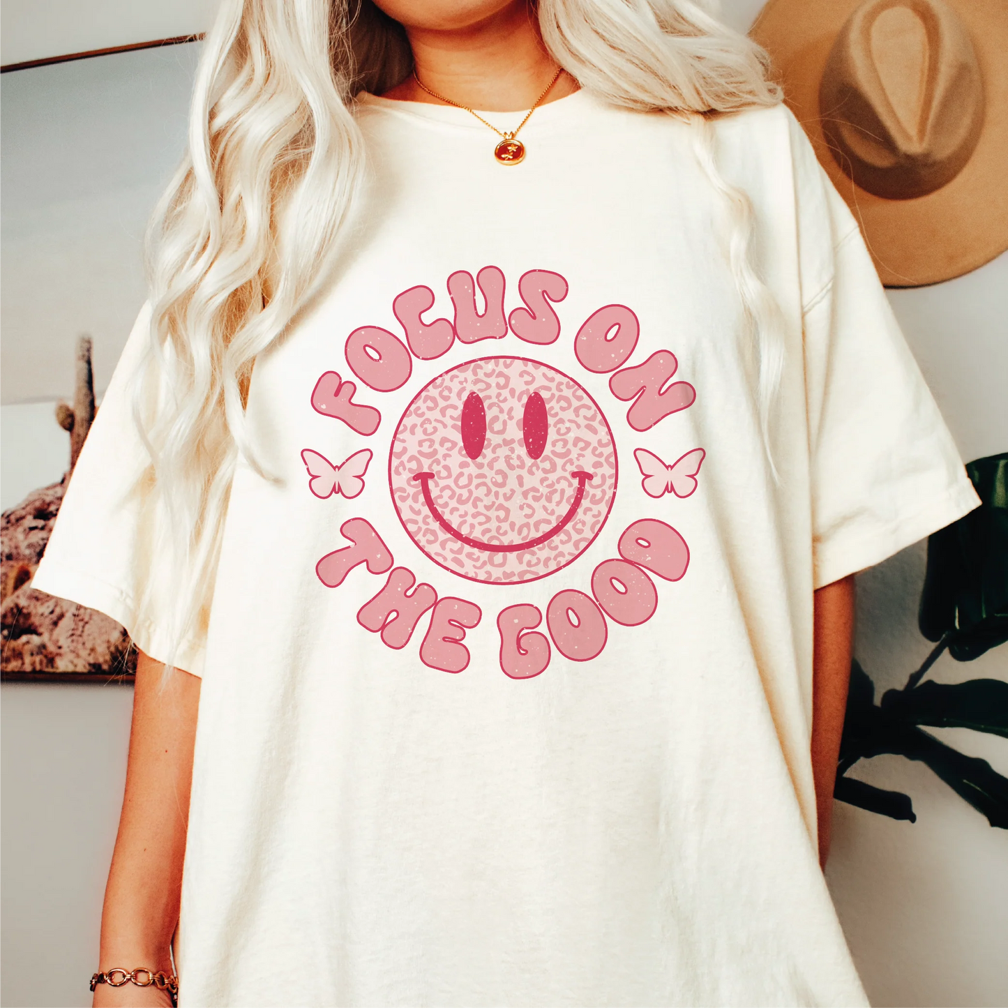 Focus on the good-pink
