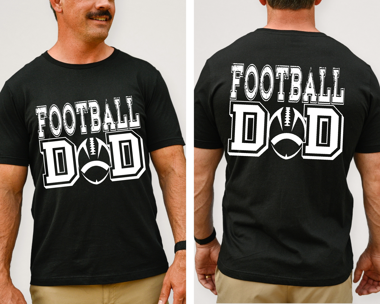 Football DAD (WHITE) - DTF Transfer