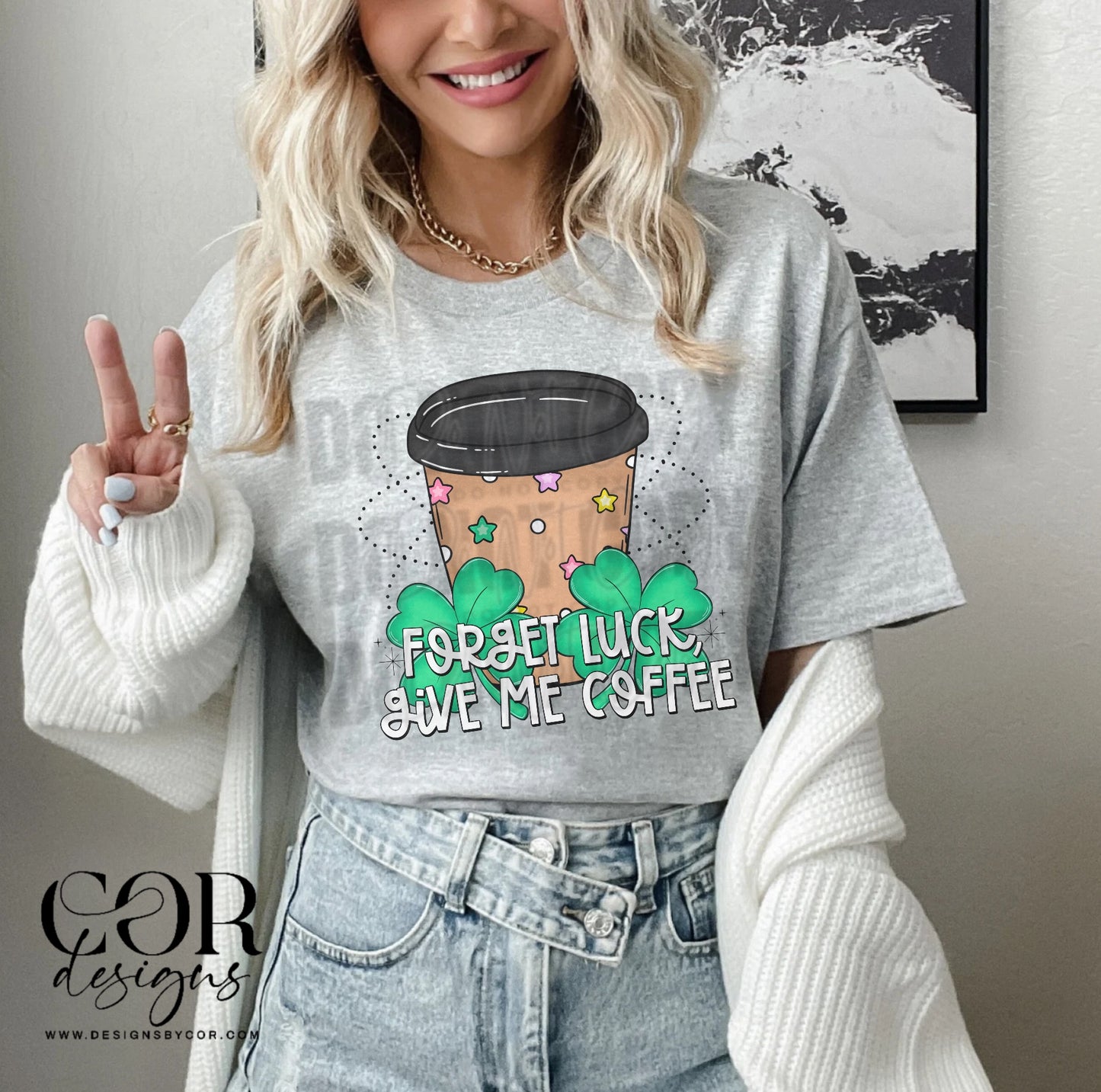 Forget luck, give me coffee