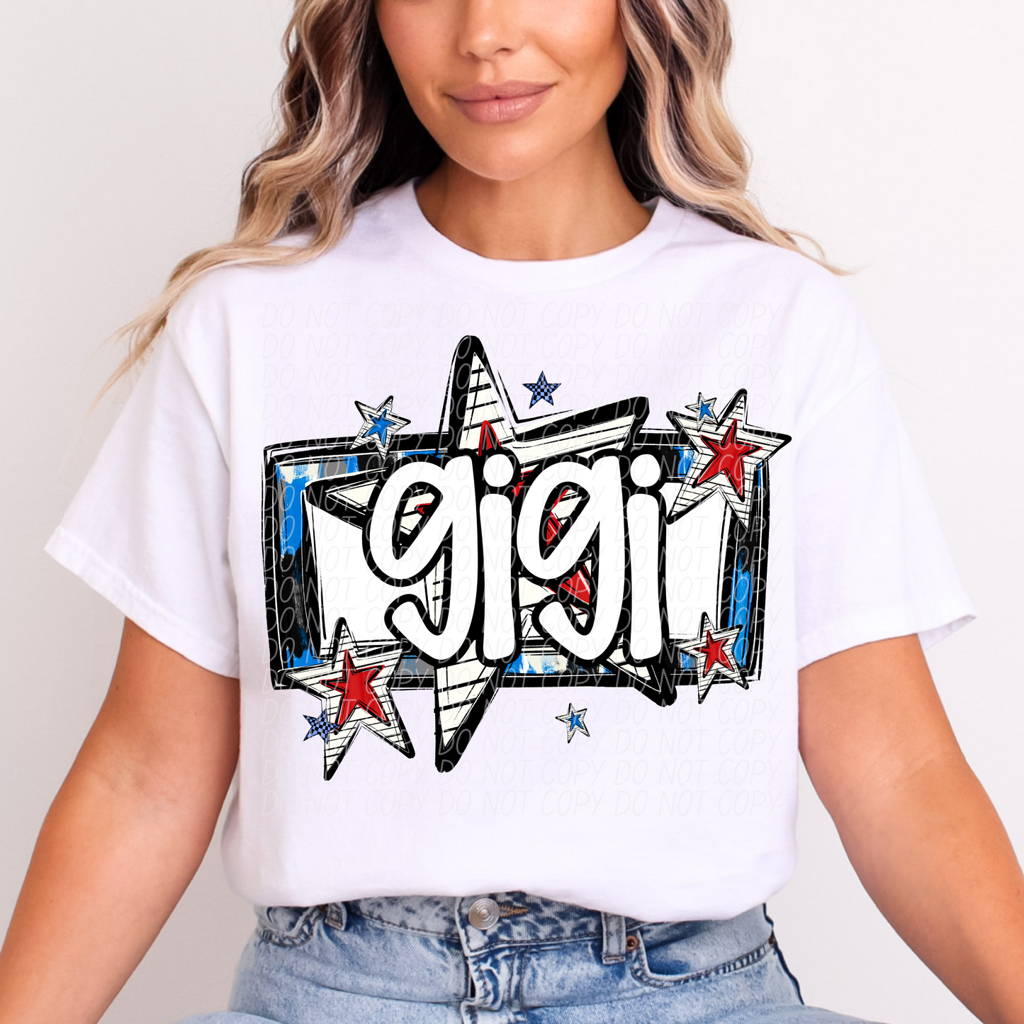 Gigi Red White and Blue