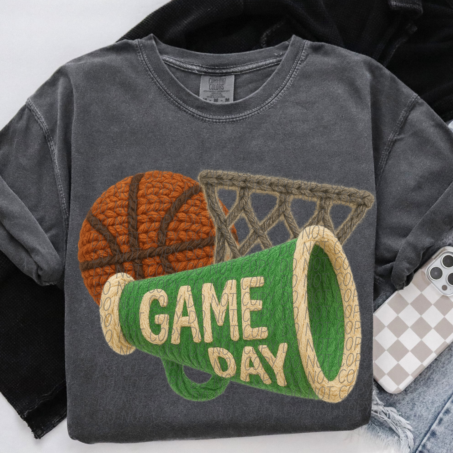Yarn - Game Day Green Basketball