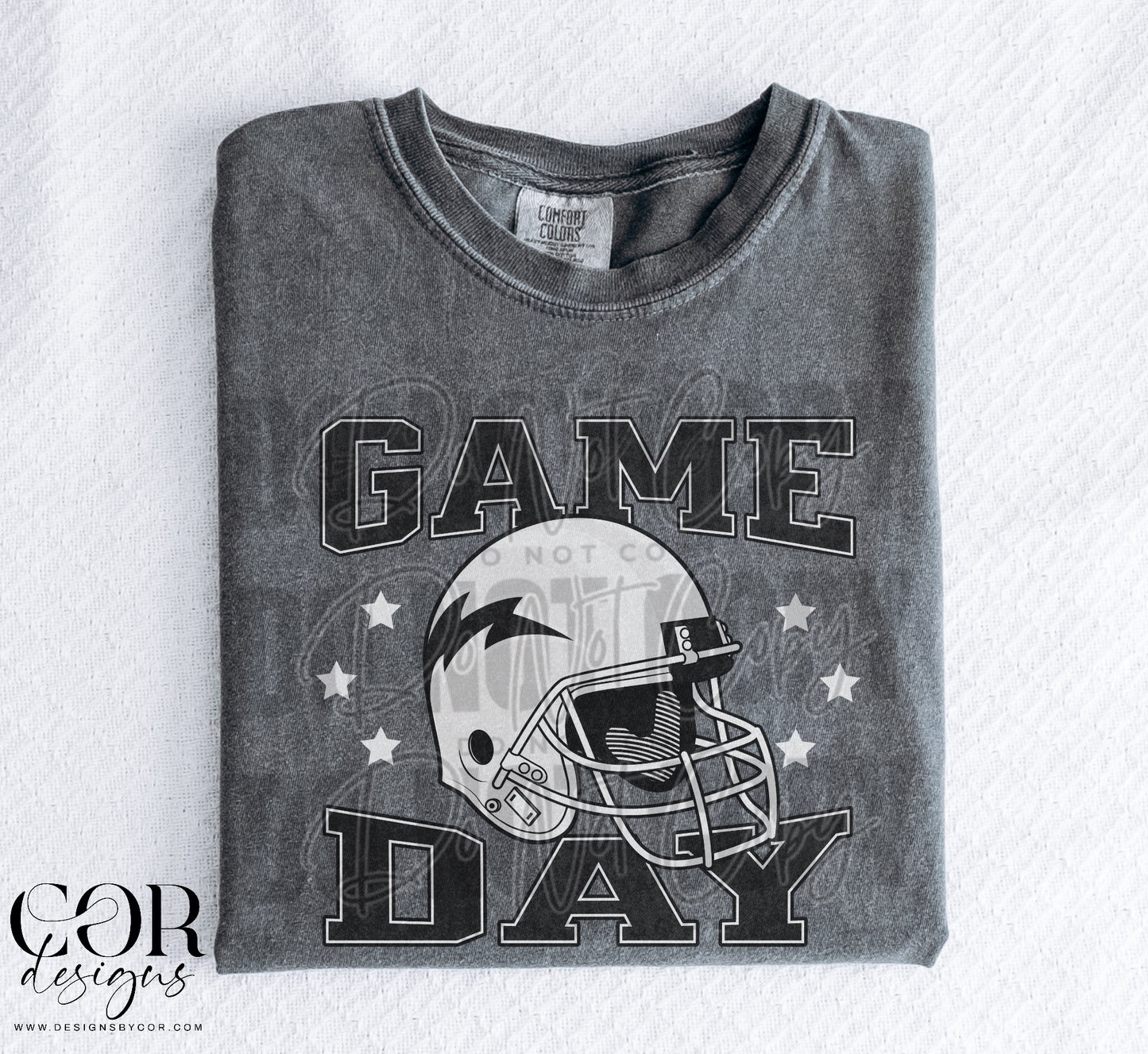 Game Day Football Helmet Black And Grey
