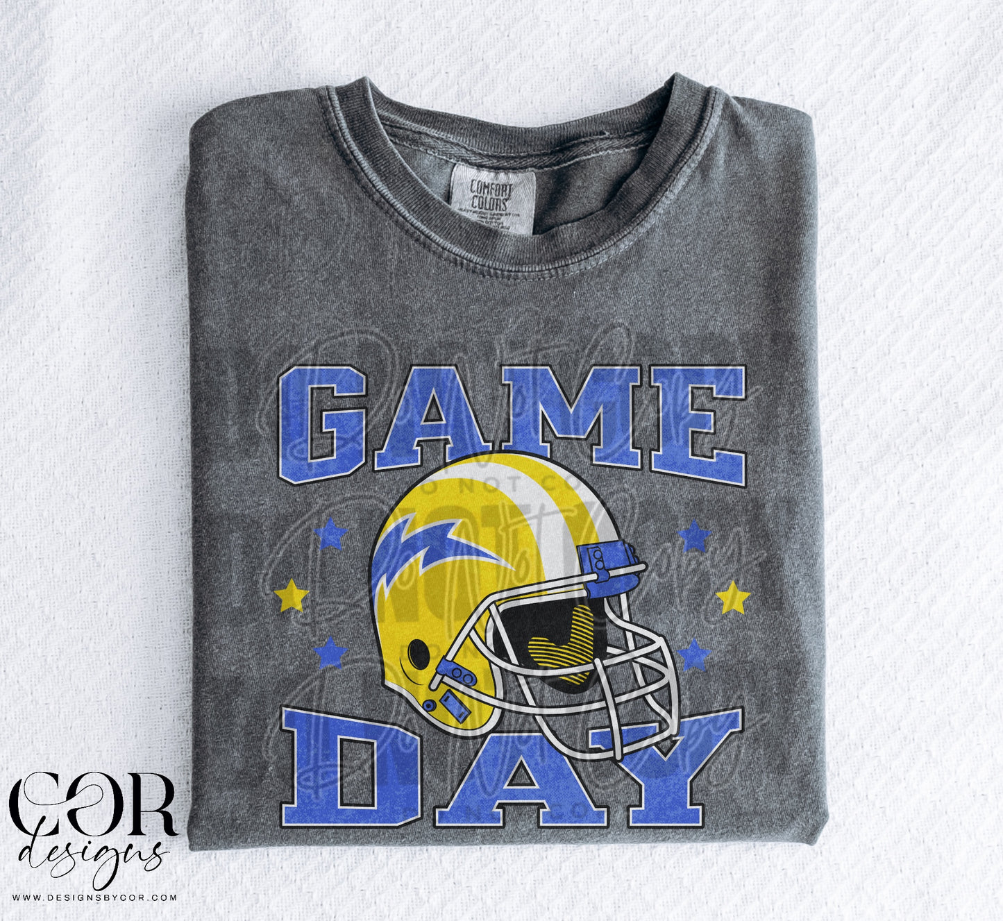 Game Day Football (Blue)