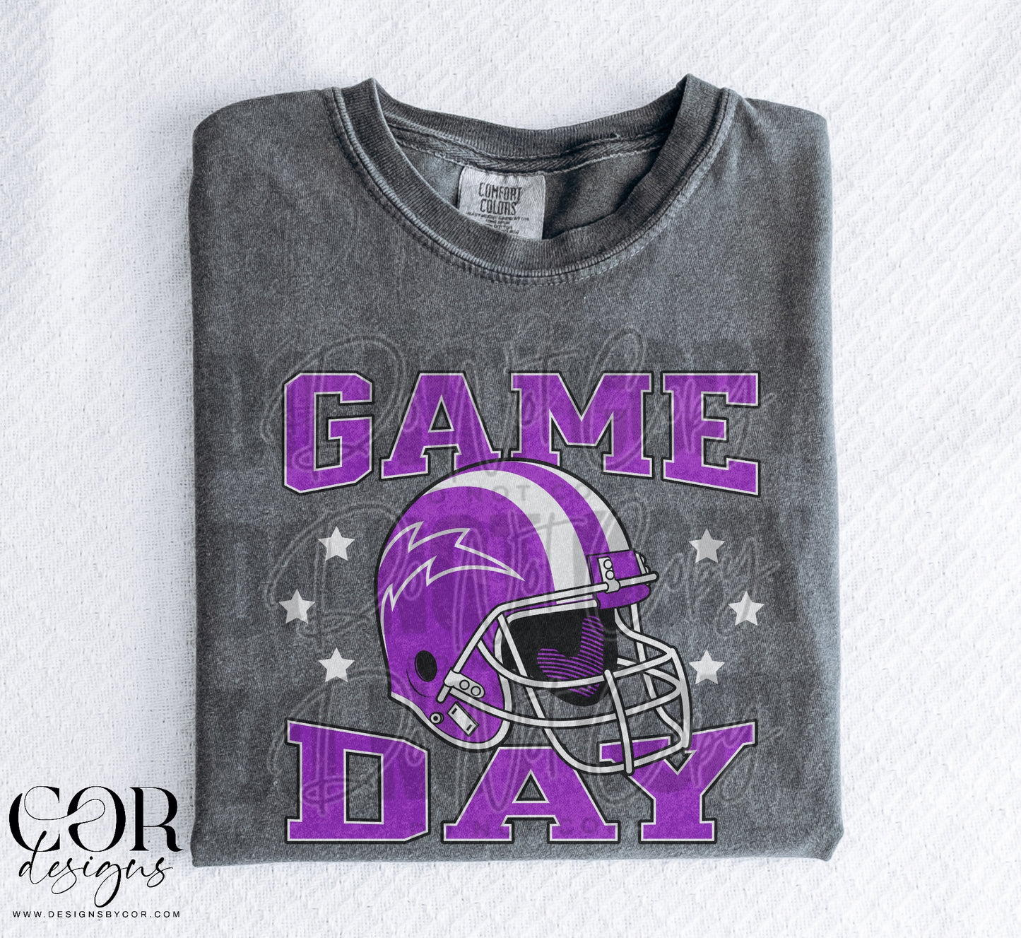 Game Day Purple Helmet