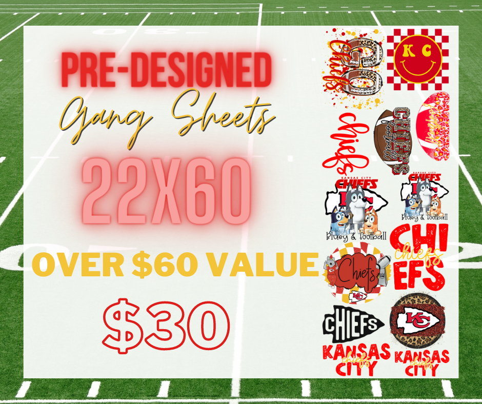 Football Gang Sheet 2