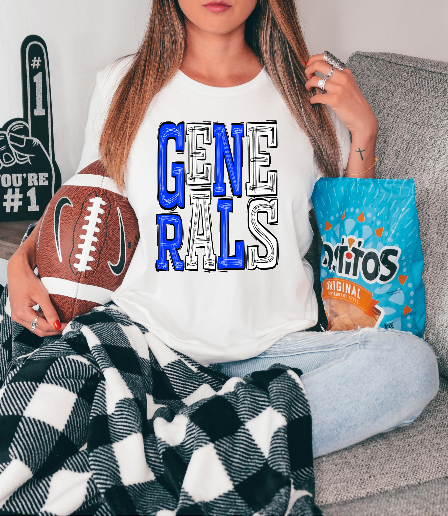 Generals Blue and White