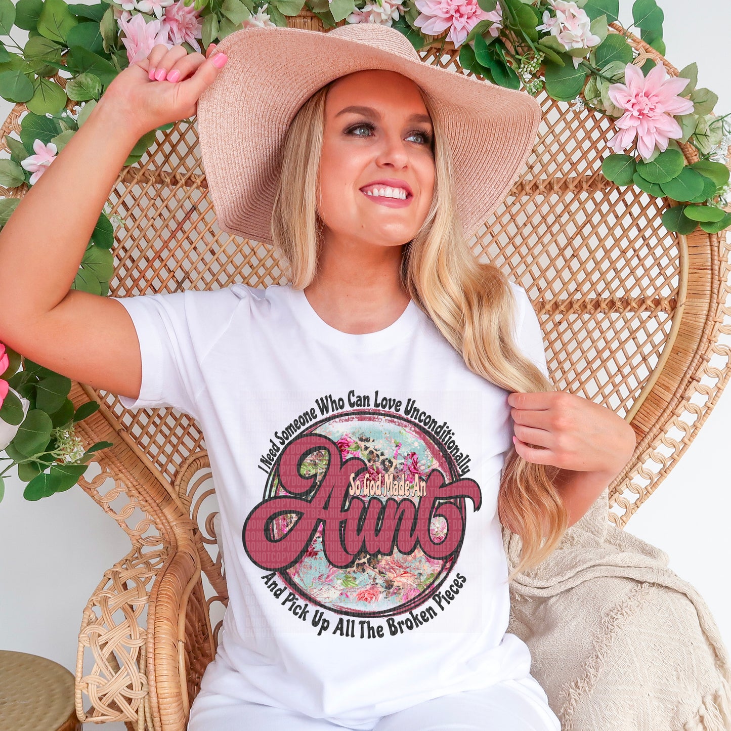 So GOD Made An Aunt - DTF Print