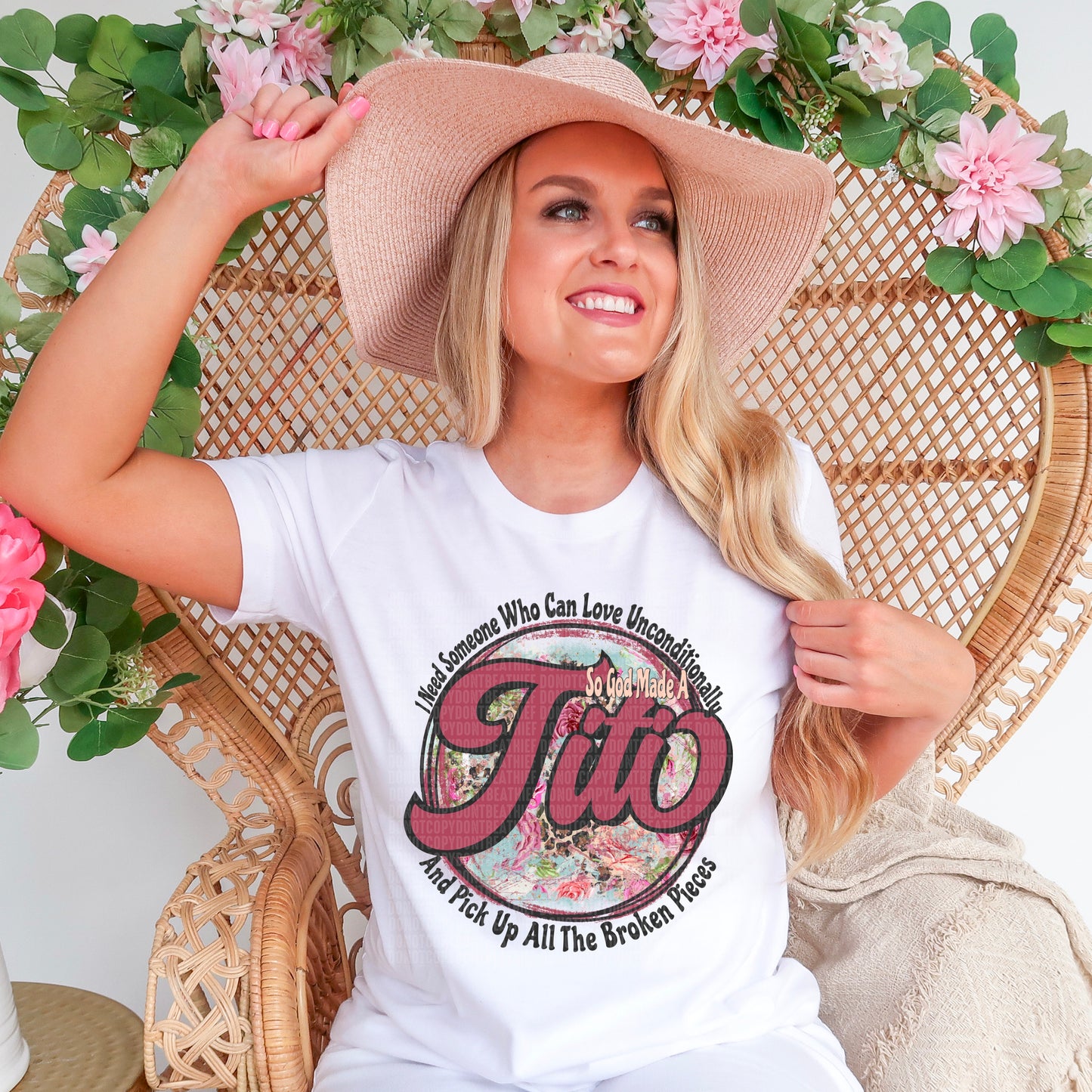 So GOD Made A Titi - DTF Print