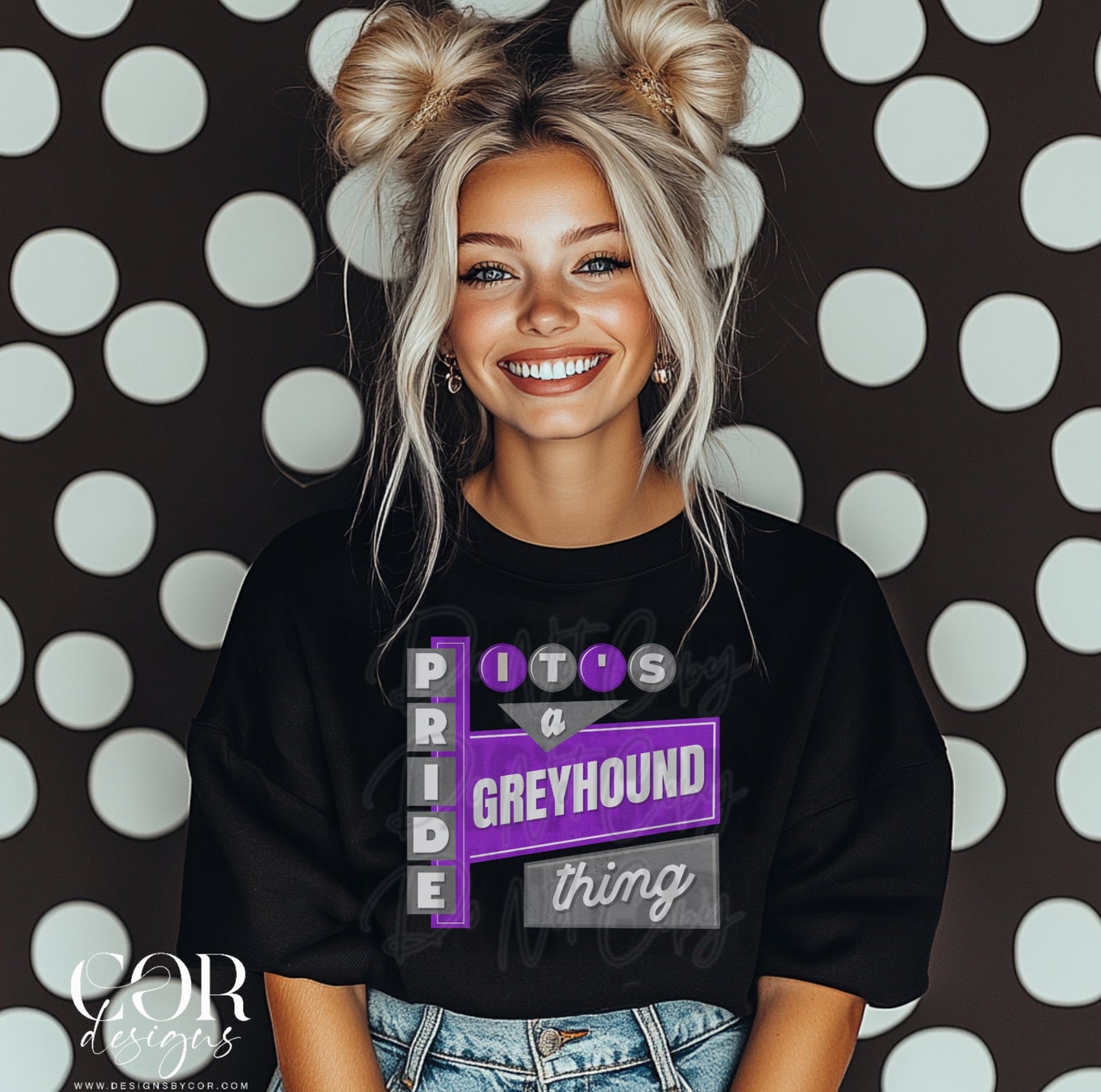 It's a Greyhound thing (Purple)