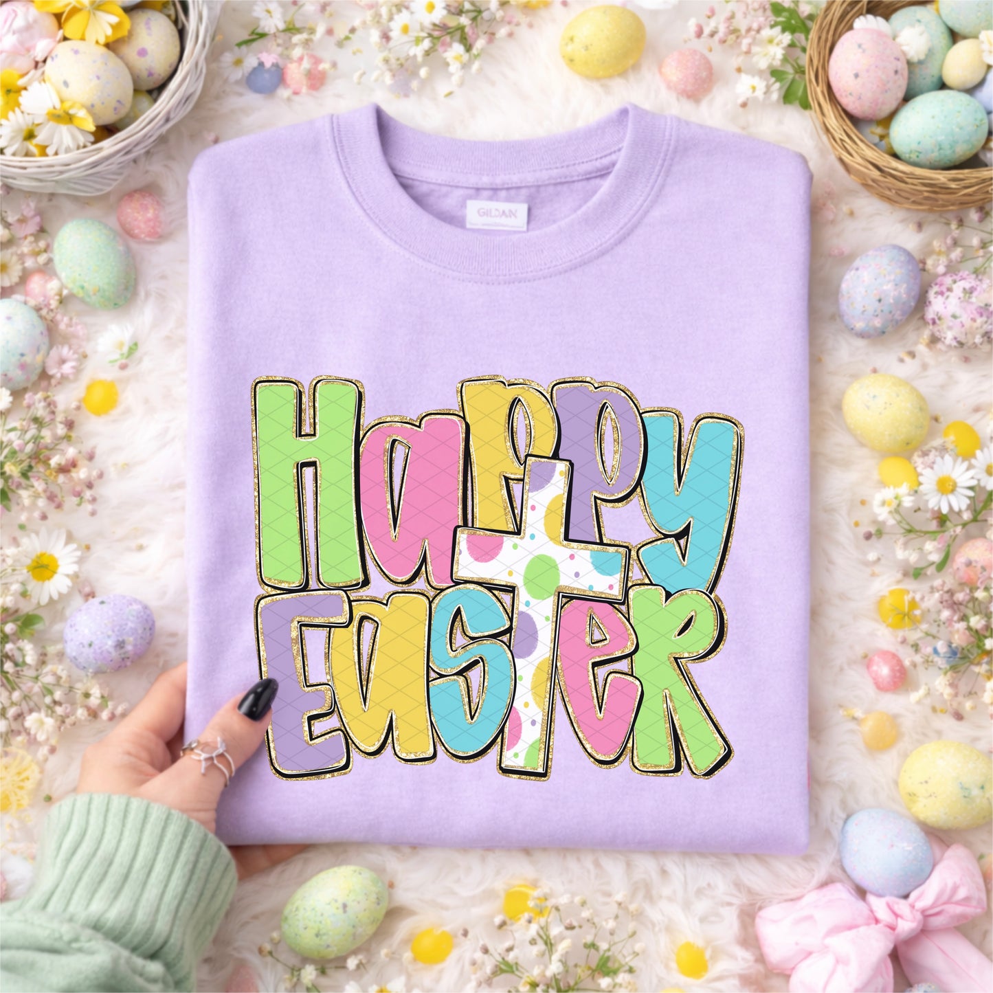 HAPPY EASTER DOODLE