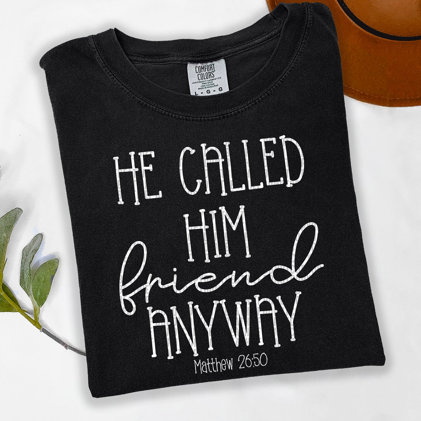 He called him friend anyway - white