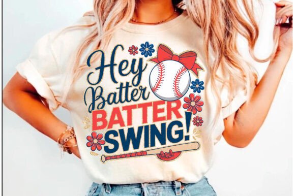 Hey Batter Batter Swing Red And Blue