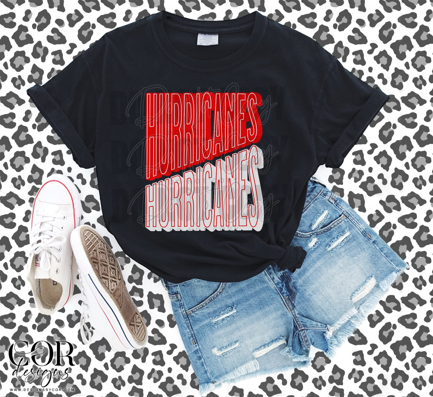 Hurricanes Red And White