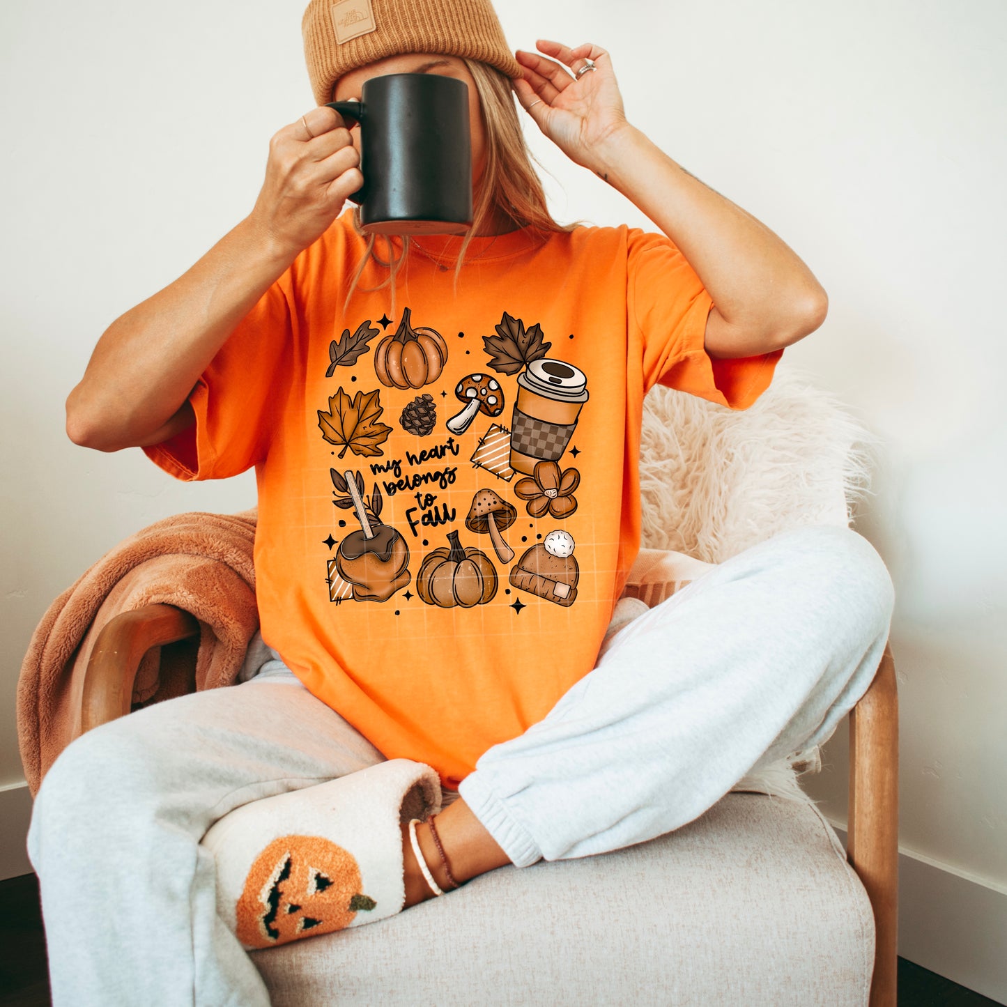 My heart belongs to Fall (black)