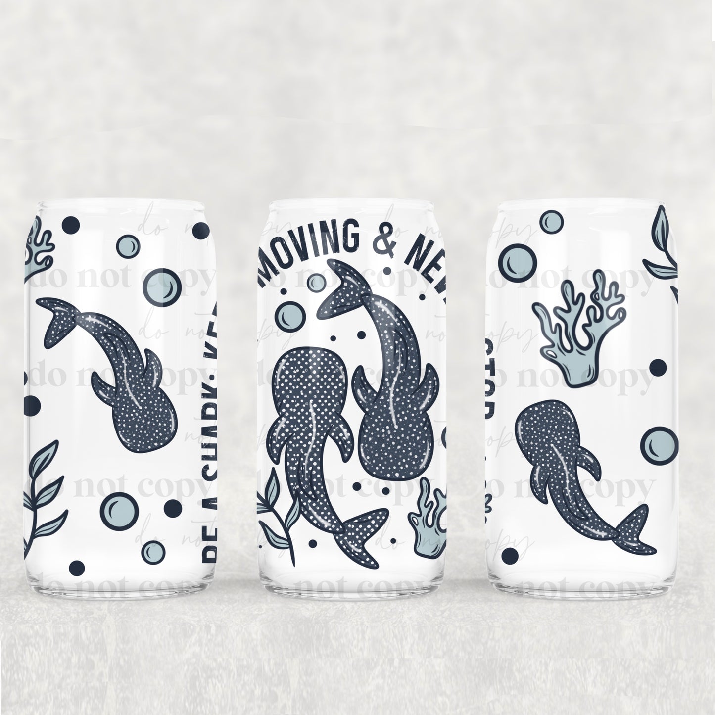 Whales - UV Libby Wrap