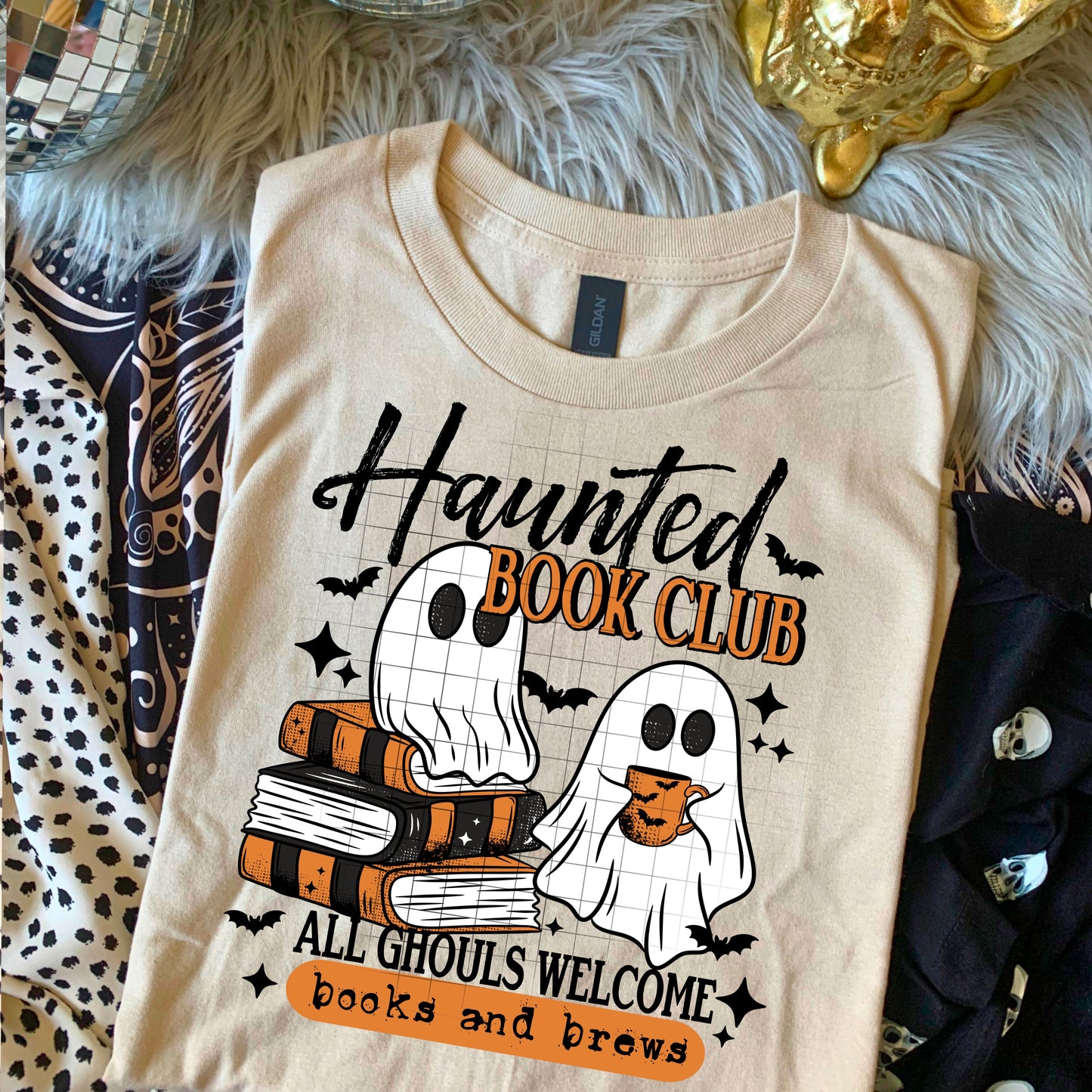 Haunted Book Club (black)