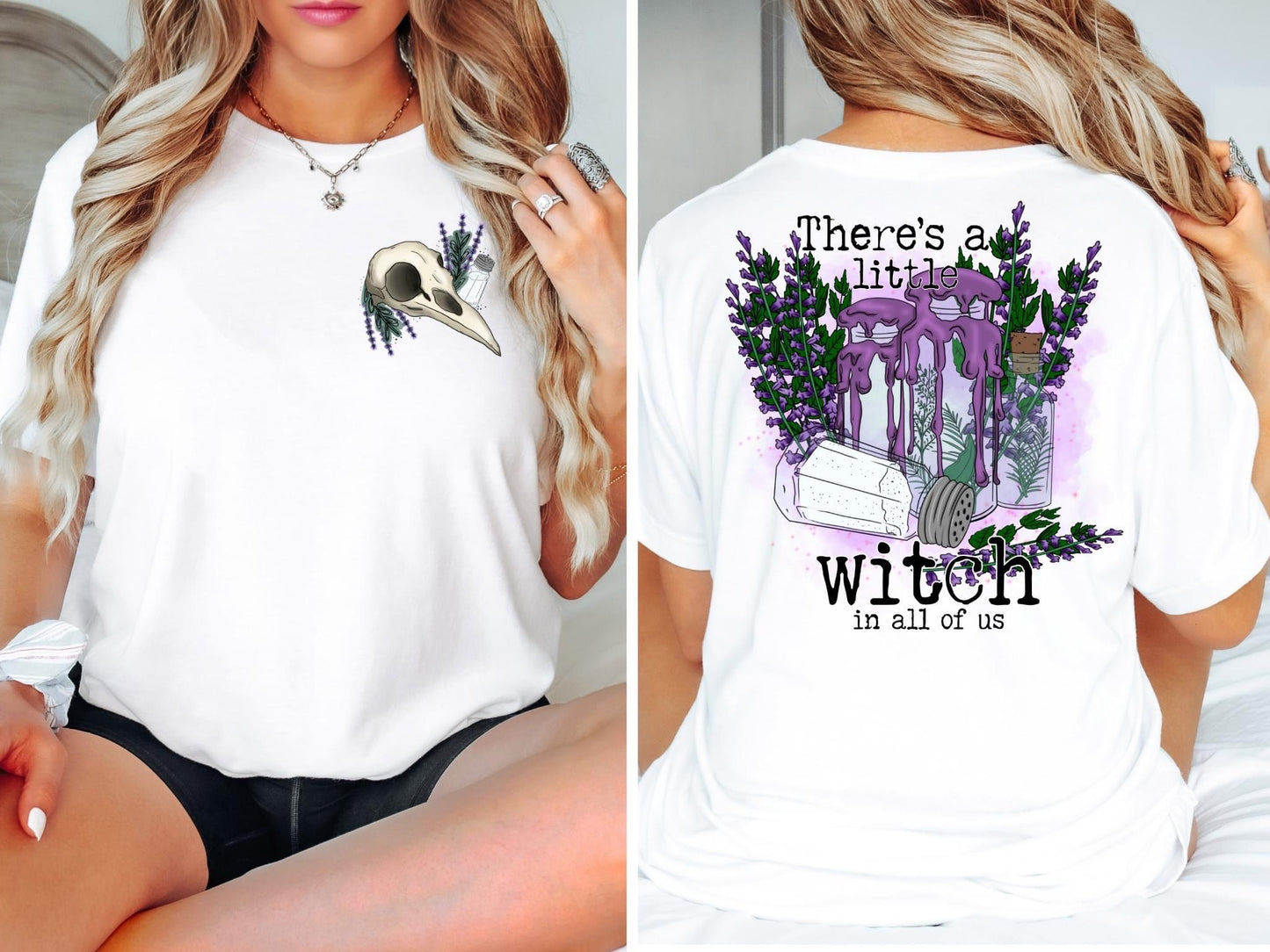 Theres a little witch in all of us - BACK