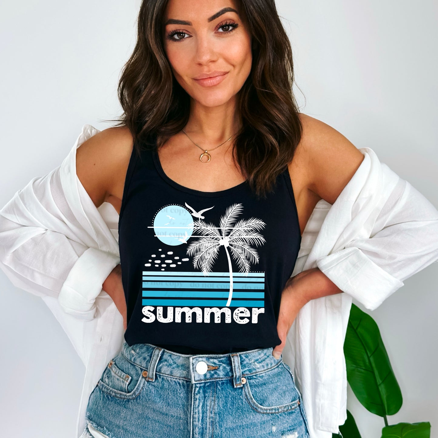 SUMMER -BLUE/WHITE
