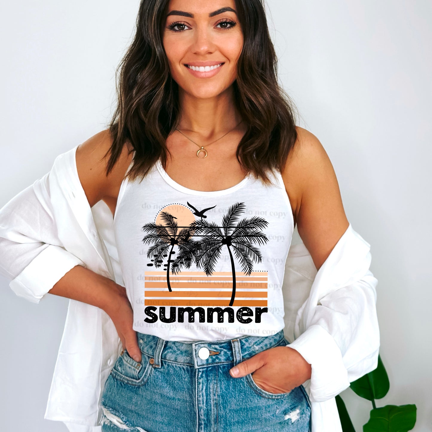 SUMMER -PEACH/BLACK