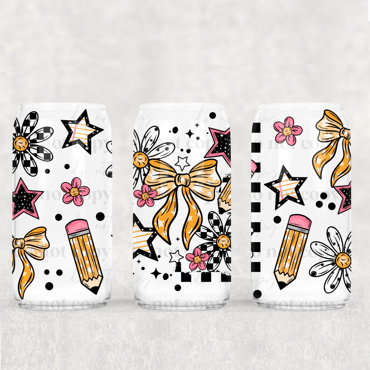 School Pencil - UV Libby Wrap