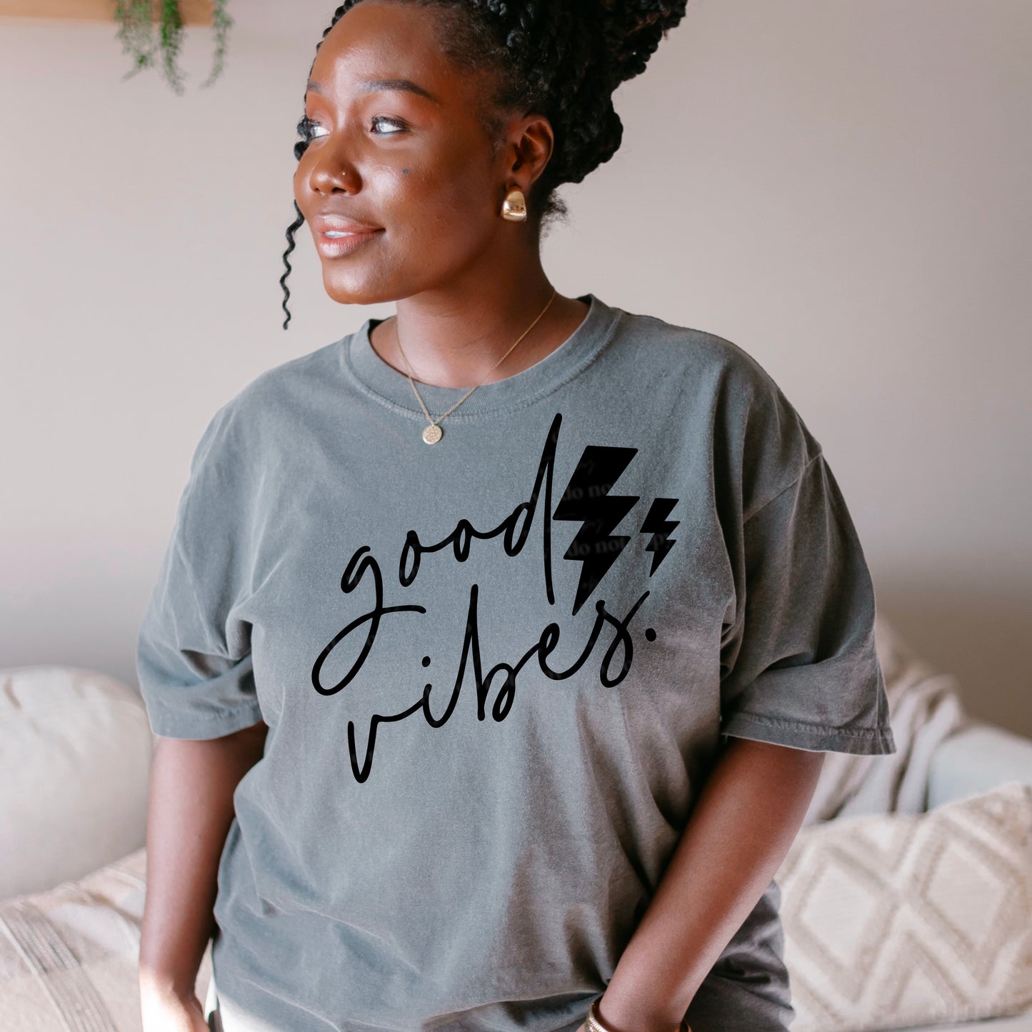 GOOD VIBES BOLT BLACK