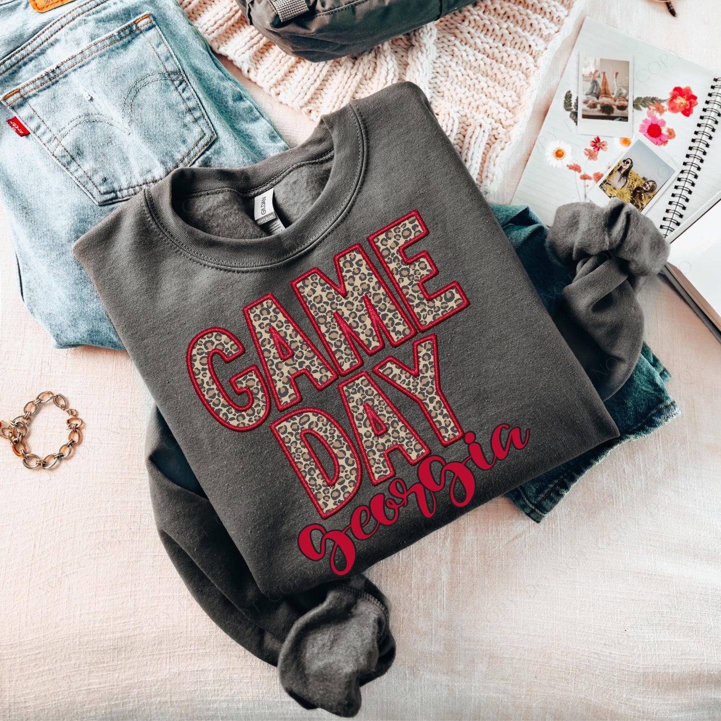 Game day, Georgia - cheetah print