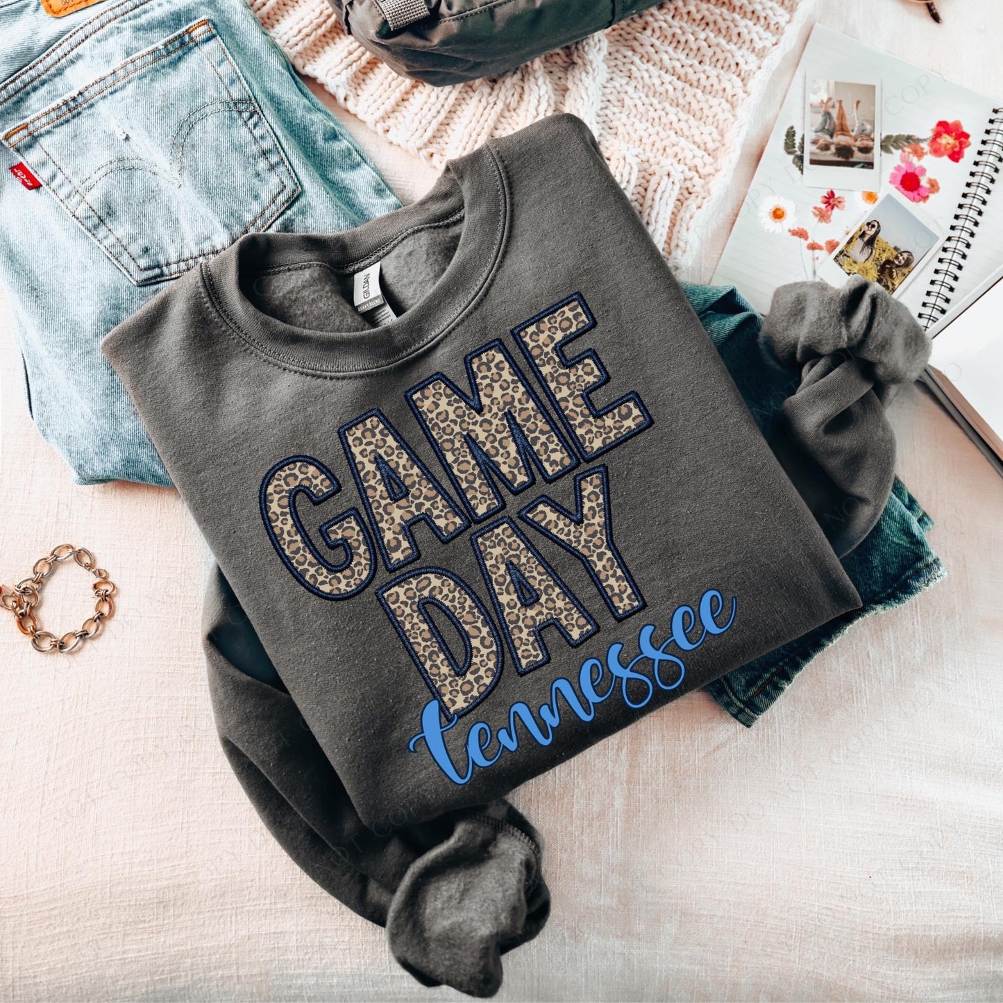 Game day, Tennessee - cheetah print