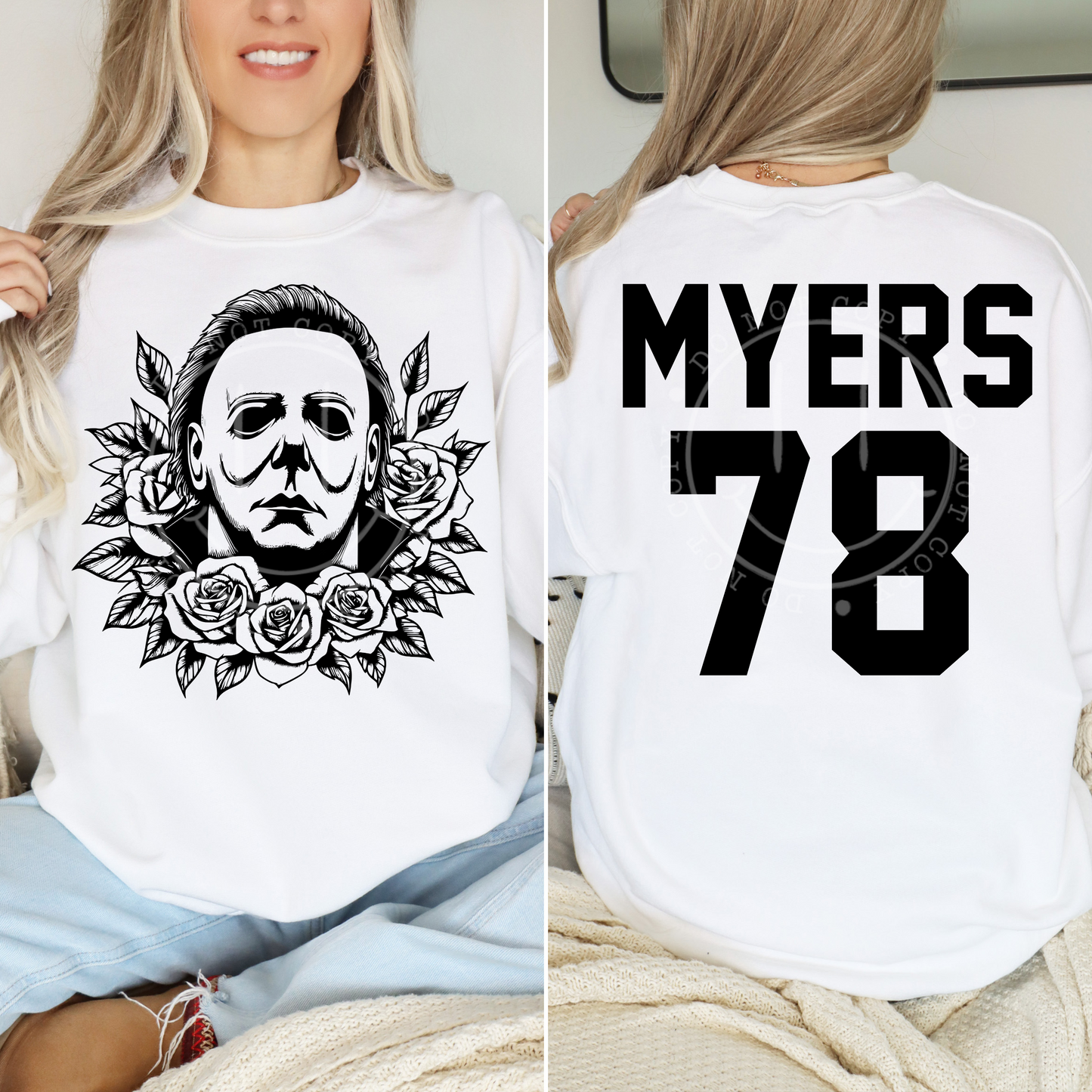Floral Michael-BLACK