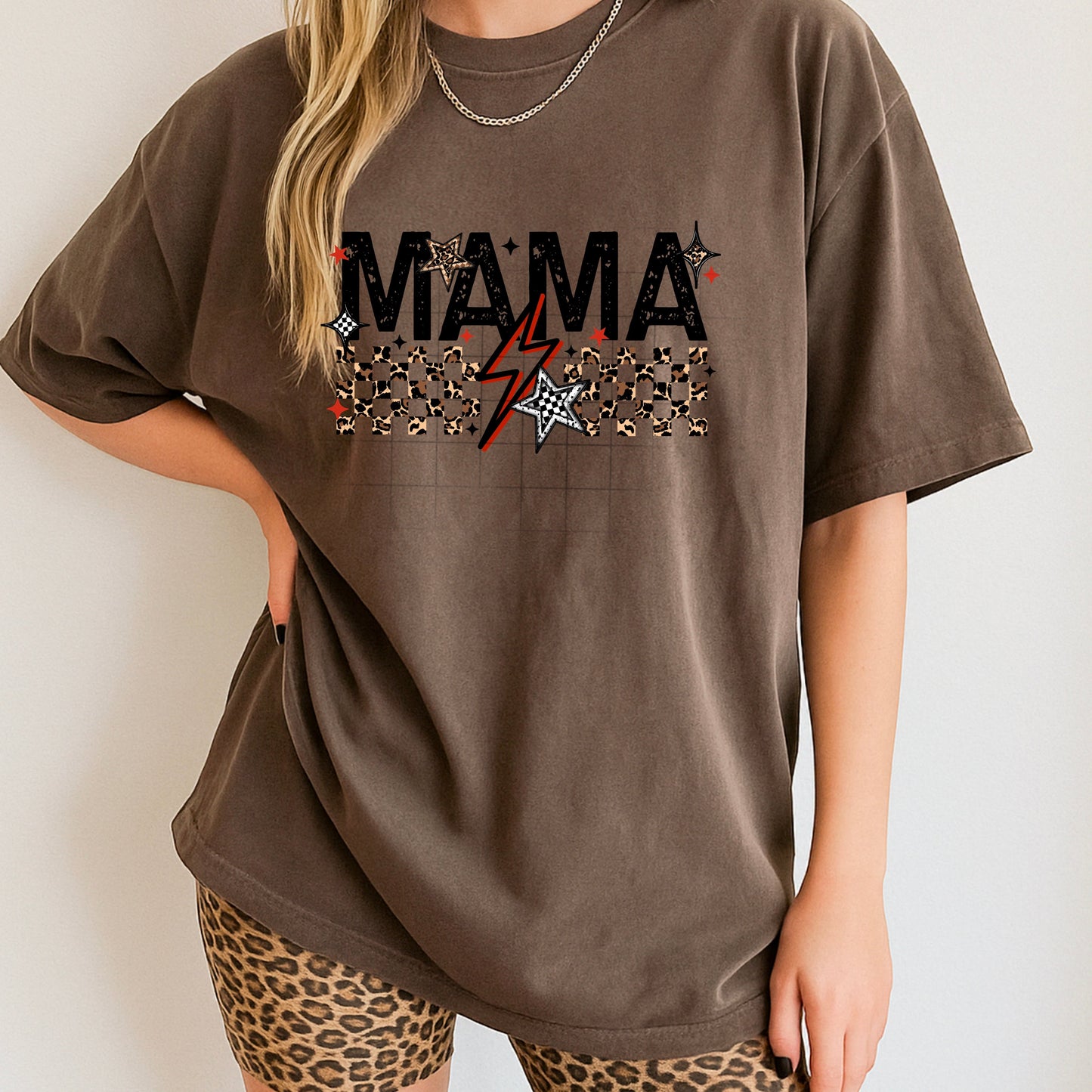 MAMA LEOPARD BLACK