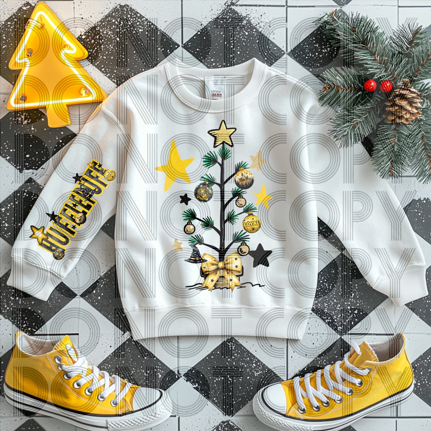 Hufflepuff Tree (sleeve)