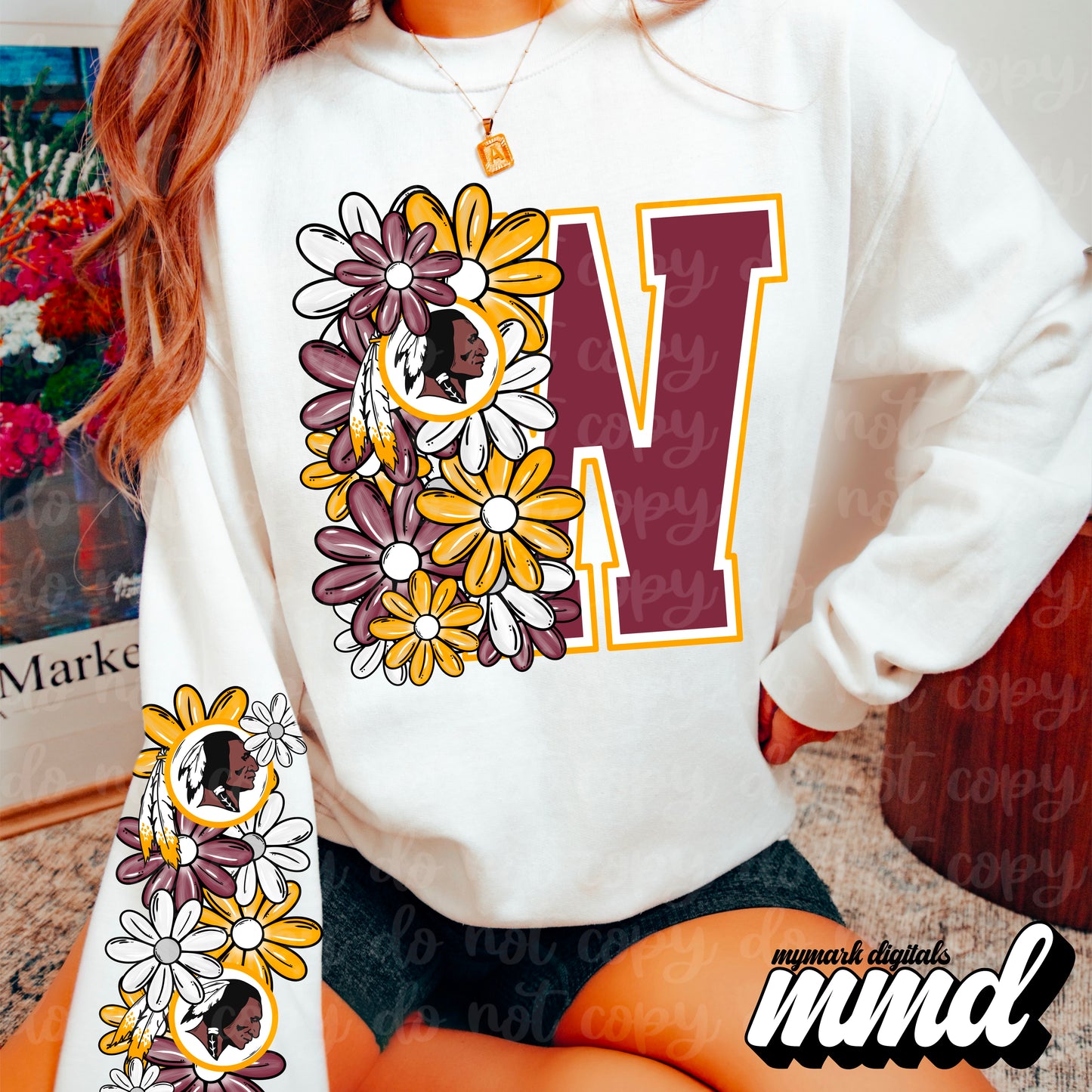 Floral Washington Commander - CHEST
