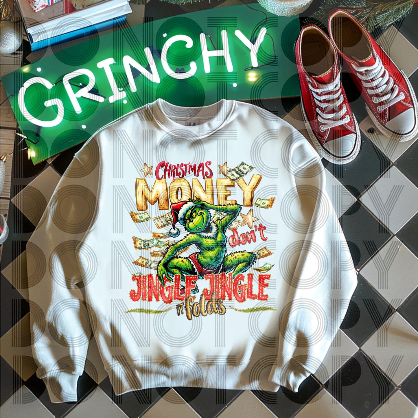 Christmas money don't jingle jingle