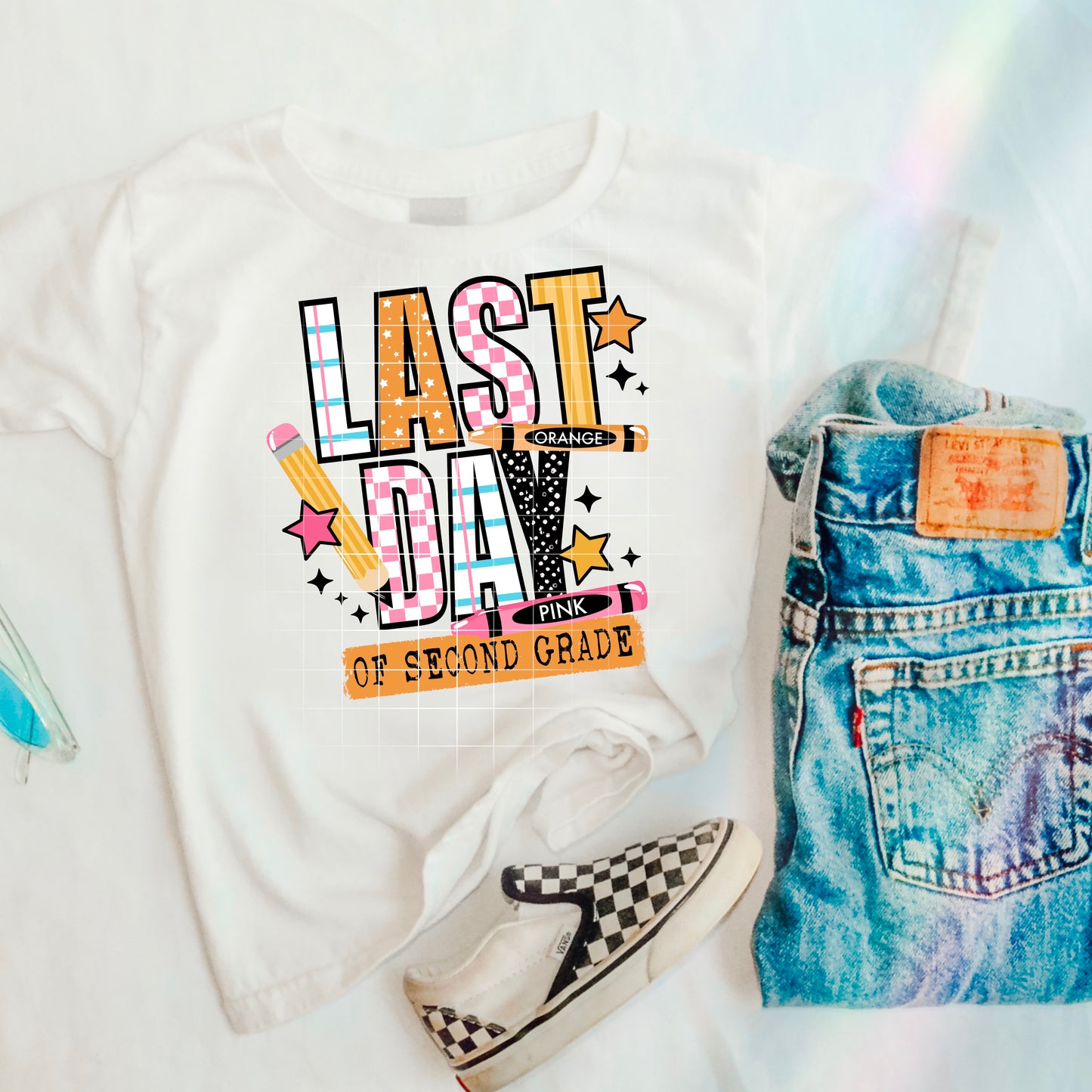 Last day Of Second Grade (pink)