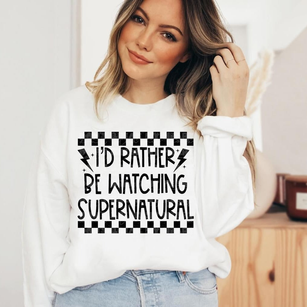 I’d Rather Be Watching Supernatural