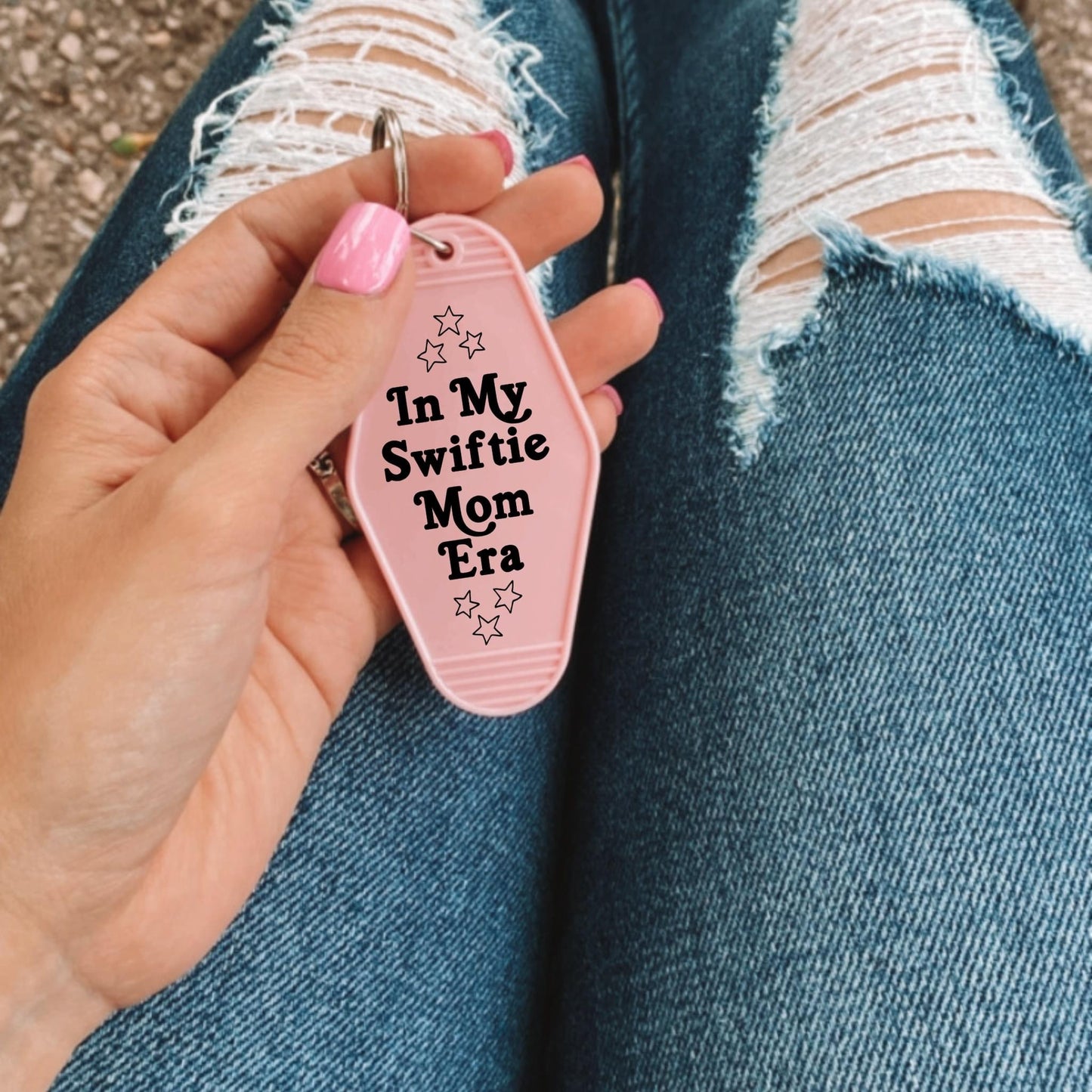 in my swiftie mom era - Motel keychain