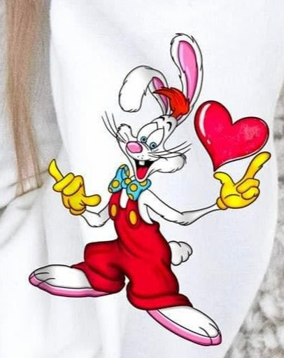 Roger and Jessica Rabbit SLEEVES-DTF Transfer