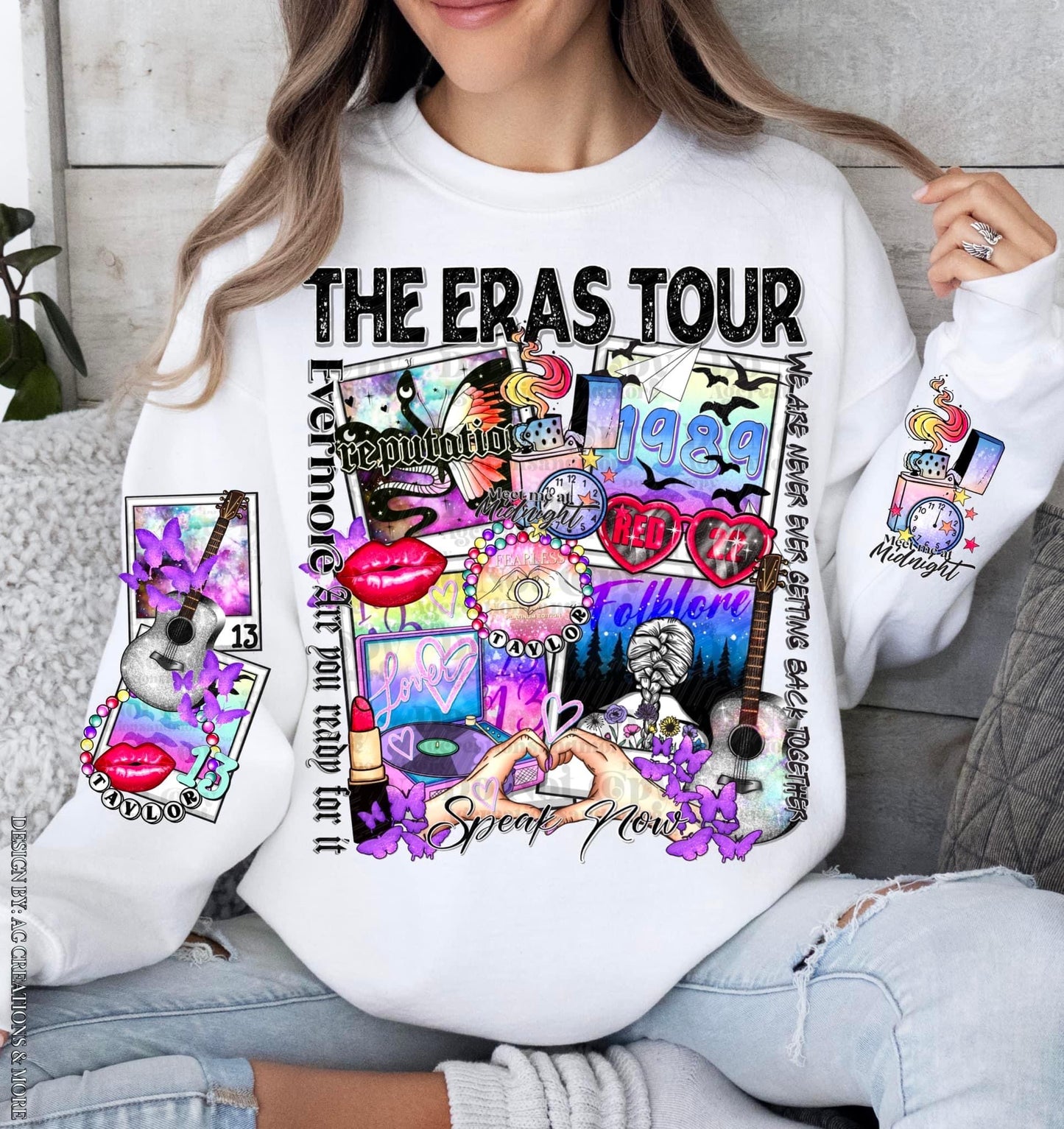 The Eras Tour - SLEEVES ONLY - DTF Transfer