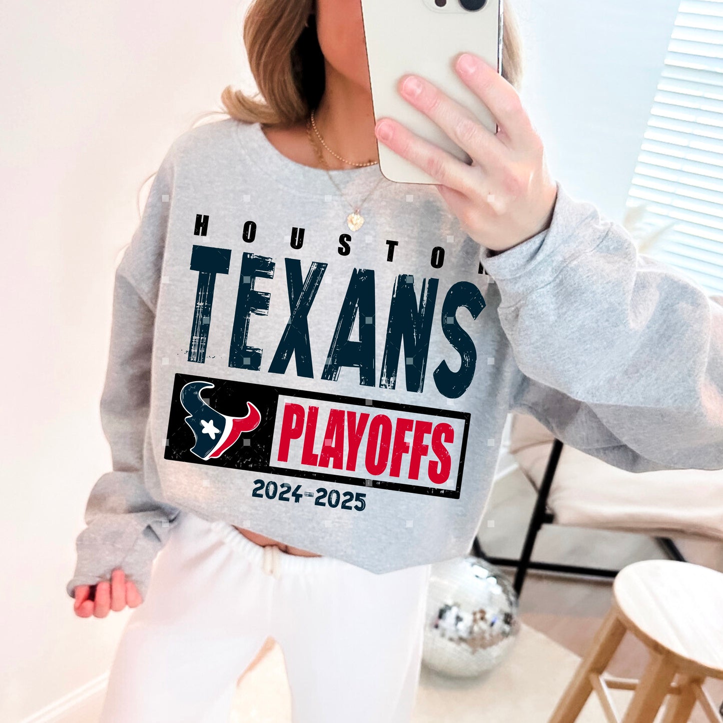 Houston Texans Playoff 2024-2025 Team Logo