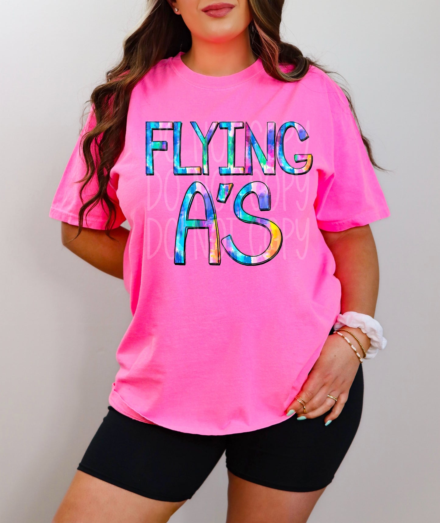 Watercolor Flying A'S