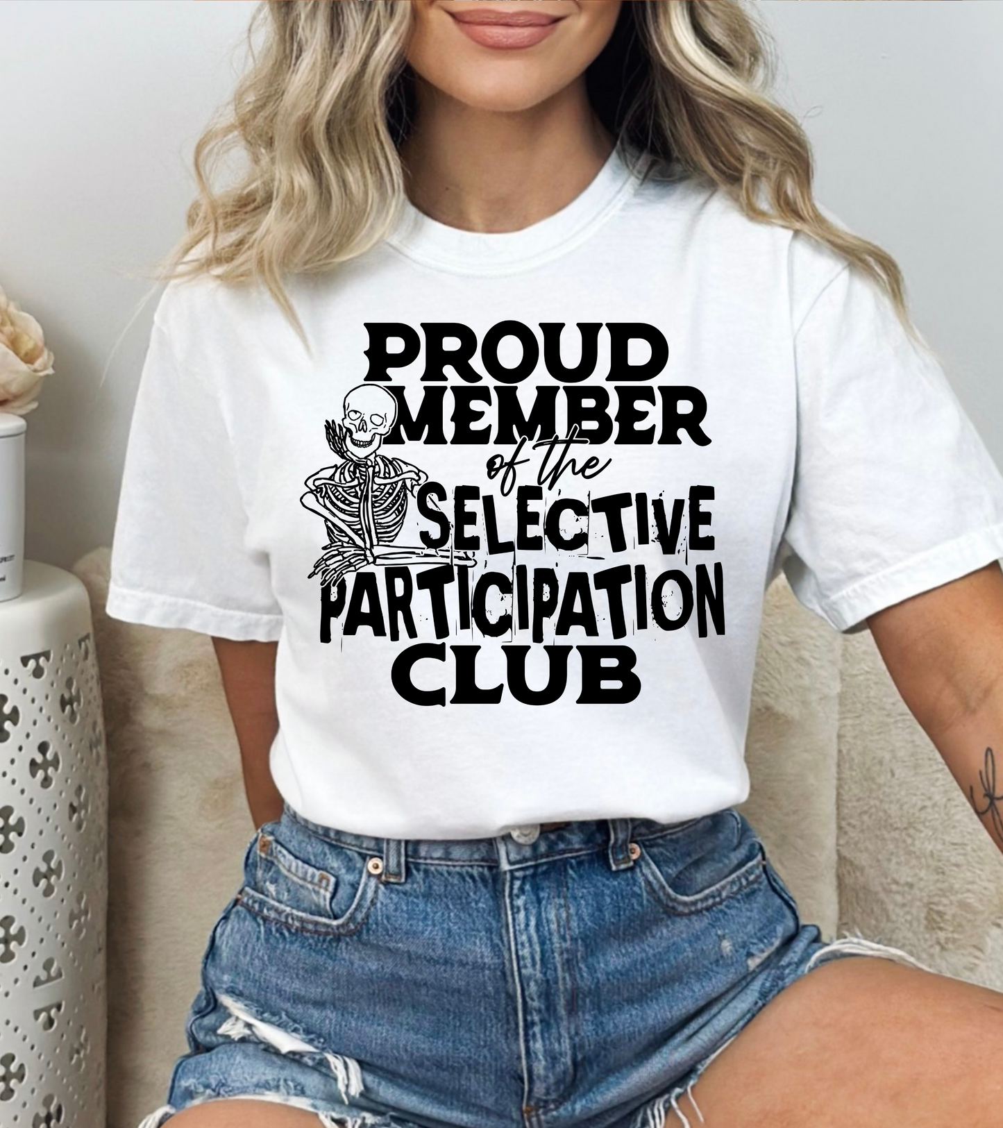 Proud member of the selective-black