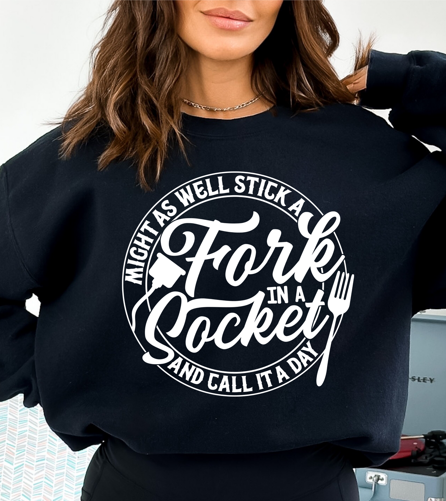 Might as well stick a fork-white