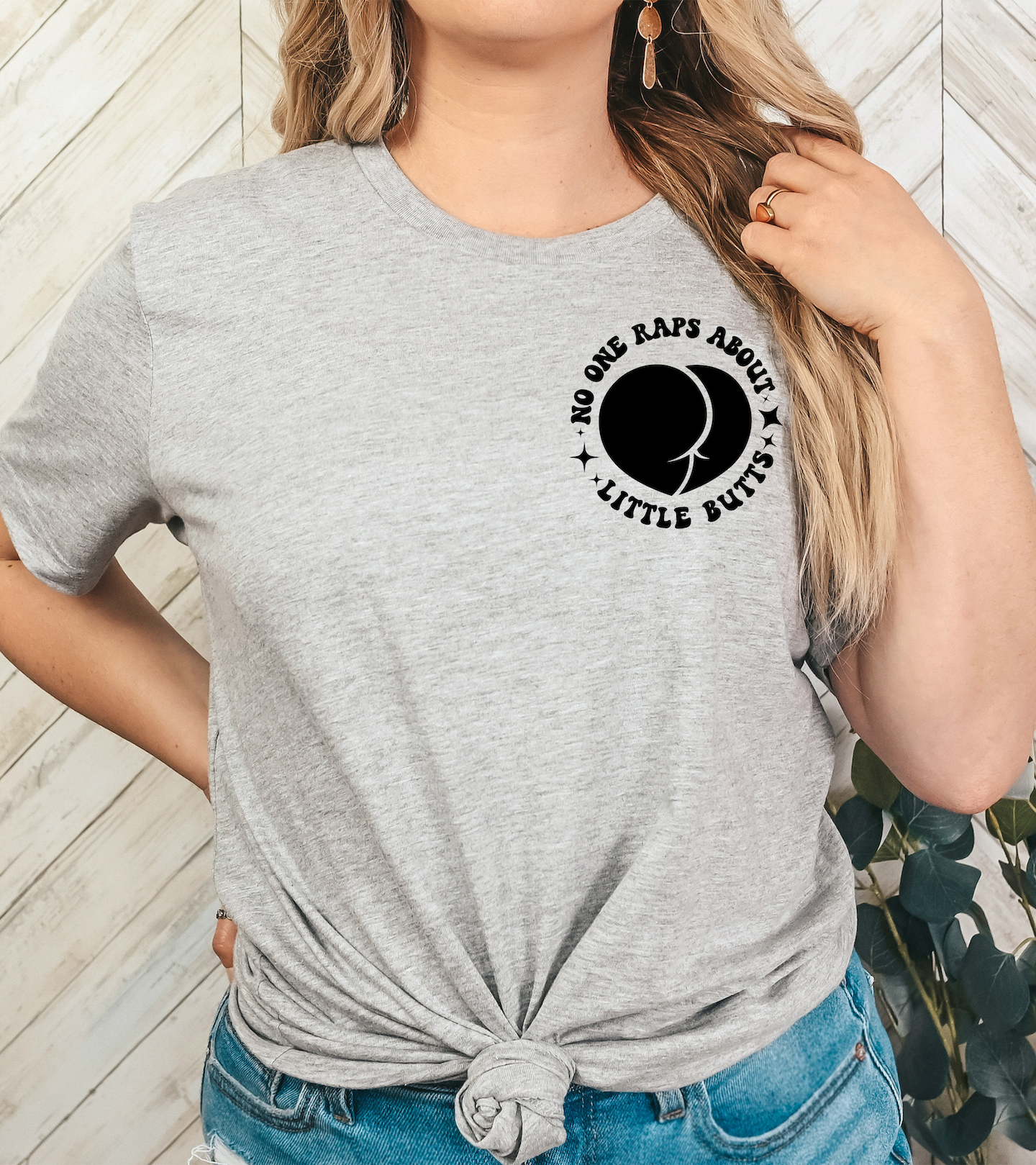 Squat Because No One Raps About Little Butts - Black - Pocket