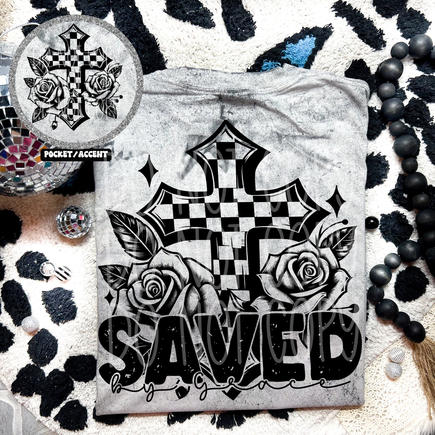 Saved by grace (front)