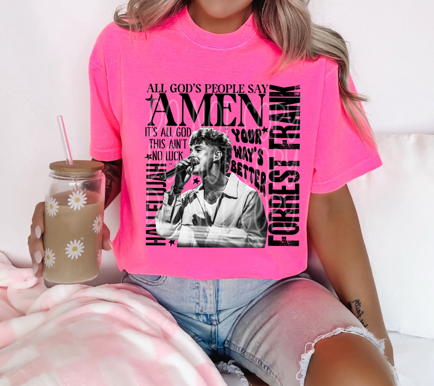 All Gods people say Amen (black)