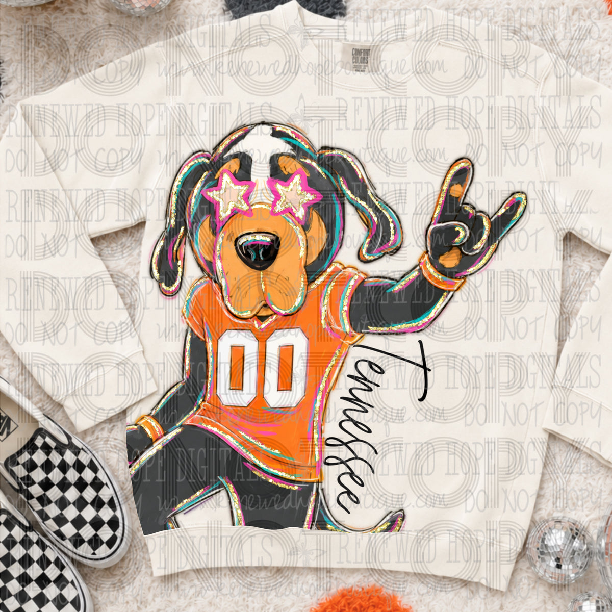Cropped Rockin Delulu Tennessee
