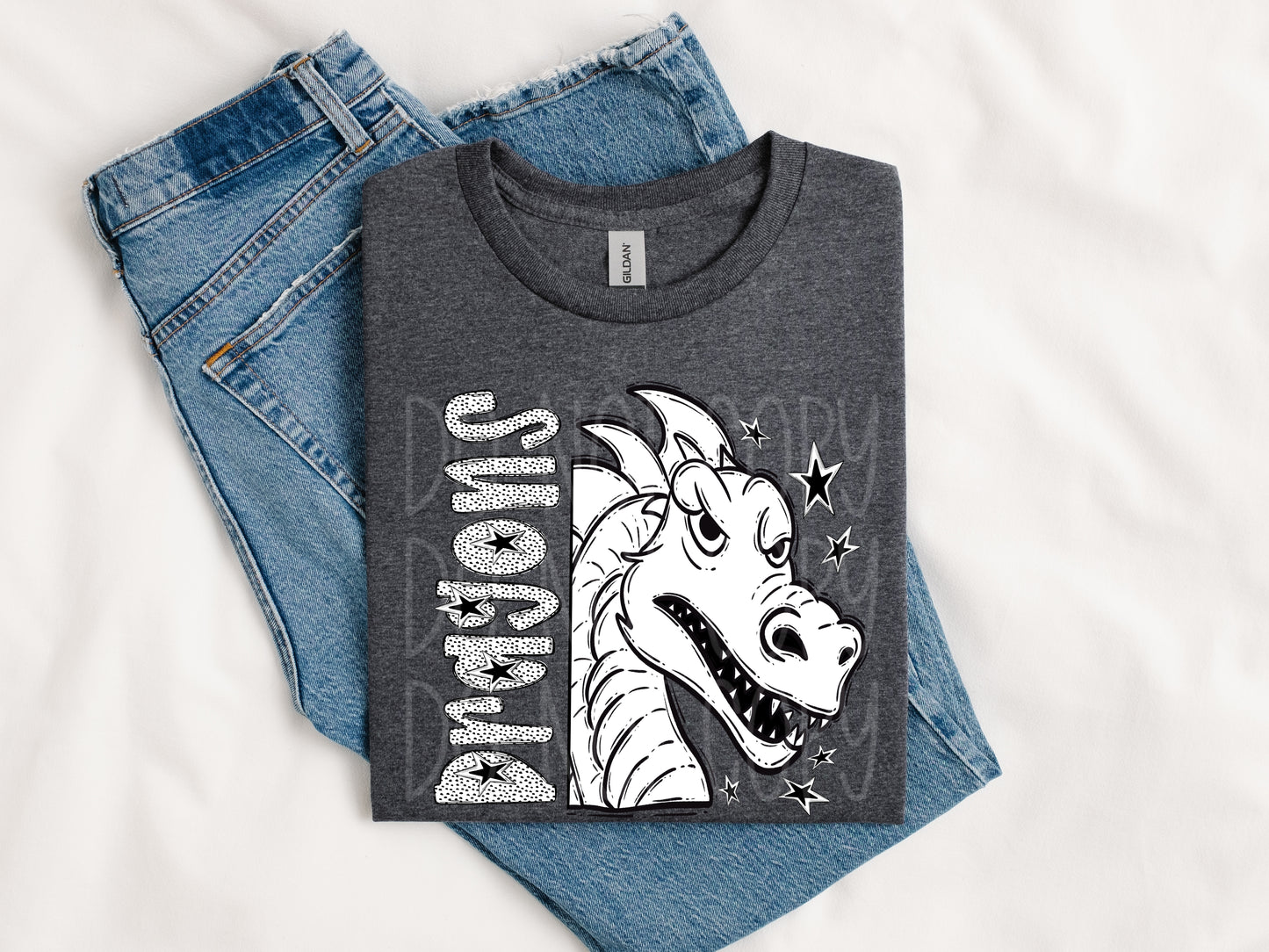 Black and White Dragons