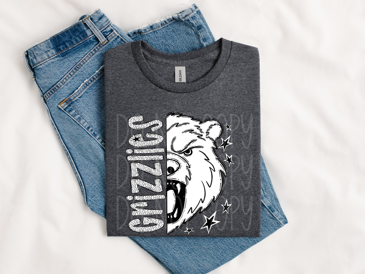 Black and White Grizzlies