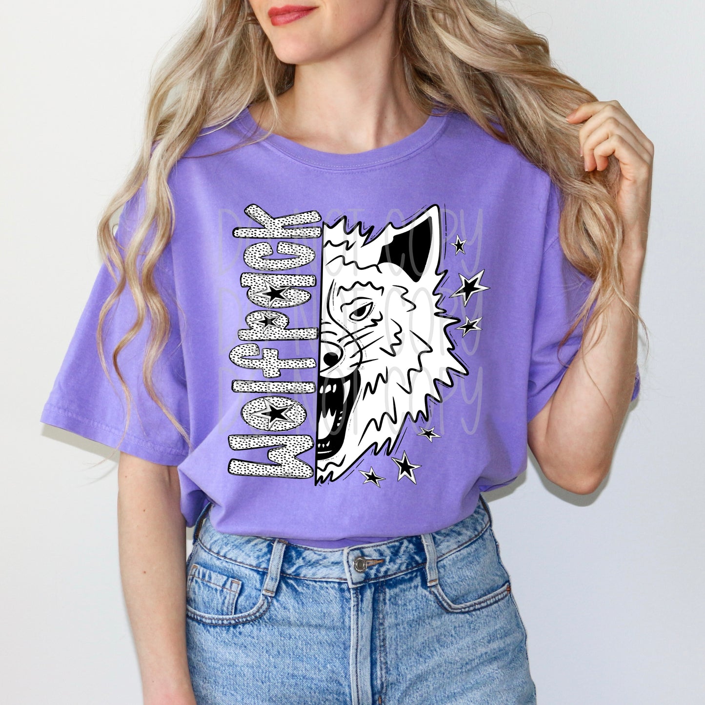 Black and White Wolfpack